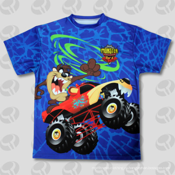 Полные сублимационные футболки Custom All Over Print Custom T-Shirts